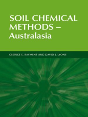 cover image of Soil Chemical Methods--Australasia